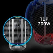 Повітряне охолодження Zalman ZET5 Black (ZET5BLACK) (UA)