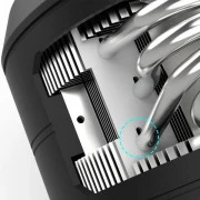 Повітряне охолодження Zalman ZET5 Black (ZET5BLACK) (UA)