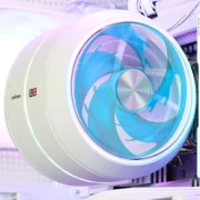 Повітряне охолодження Zalman ZET5 White (ZET5WHITE) (UA)