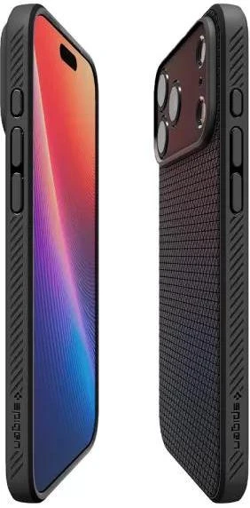 Чехол для смартфона Spigen iPhone 17 Pro Max - Liquid Air Matte Black (ACS10265) (UA)