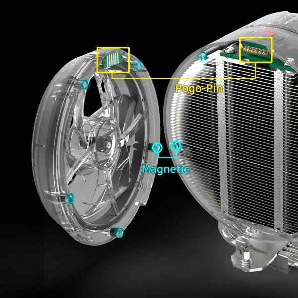 Повітряне охолодження Zalman ZET5 Black (ZET5BLACK) (UA) Бренд: Zalman; Призначення: для