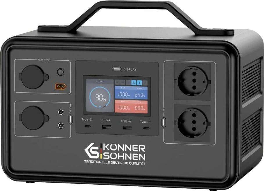 Зарядна станція Konner&Sohnen KS 1200PS (KS1200PS) (UA)