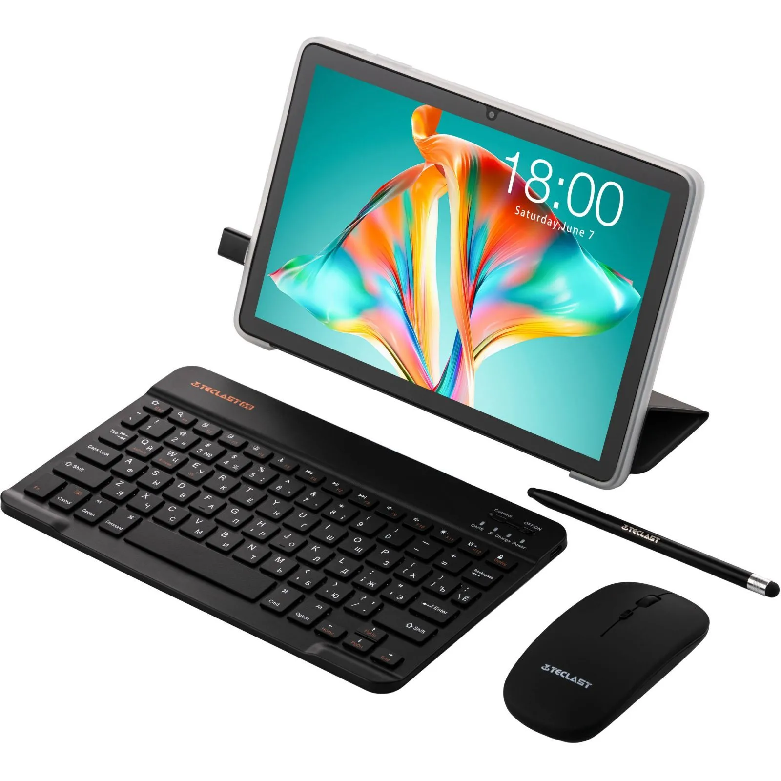 Teclast P30T KIT 10.1 4/128Gb Wi-Fi Gray (6940709688212) (UA) 10.1, 1280 х 800, Unisoc T7200, встроенная