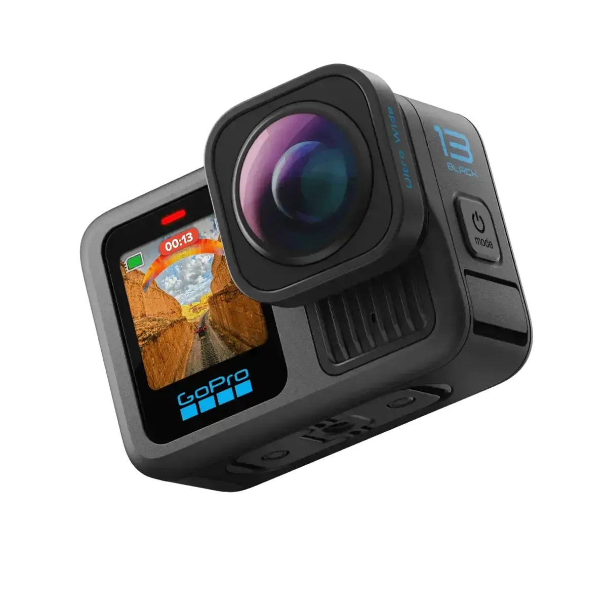 GoPro HERO13 Black Ultra Wide Edition Camera (CHDRB-133-RW) Тип пристрою: Екшн-камера / Кут