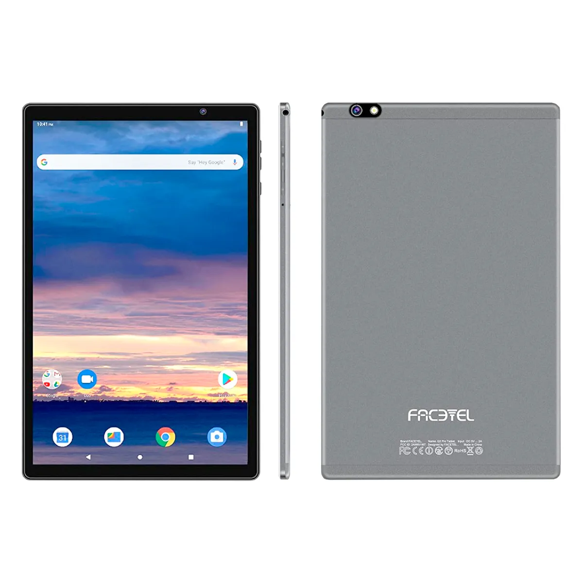 Facetel Q3 4/64Gb Grey Операционная система: Android 10