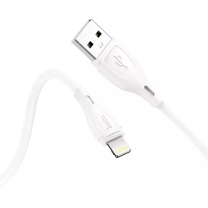 Hoco Lightning Ultimate silicone charging data cable (6931474747815) Довжина: 1 м / Для роз'ємів: Lightning