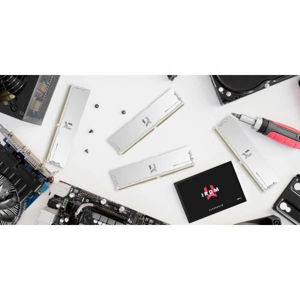 GOODRAM 16 GB (2x8GB) DDR4 3600 MHz IRDM PRO White (IRP-W3600D4V64L18S/16GDC) (UA) Бренд: GOODRAM; Назначение: Память