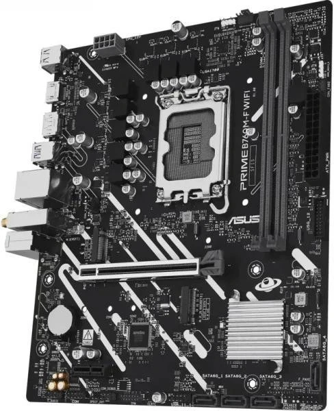 Материнська плата ASUS PRIME B760M-F WIFI (90MB1N00-M0EAY0) (UA) Бренд: ASUS; Тип роз'єму CPU: Socket 1700;
