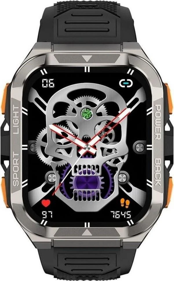 Смарт-годинники Blackview W80 Pro Black (6931548324089) (UA) Бренд: Blackview; Лінійка: W80 Pro; iOS: є;
