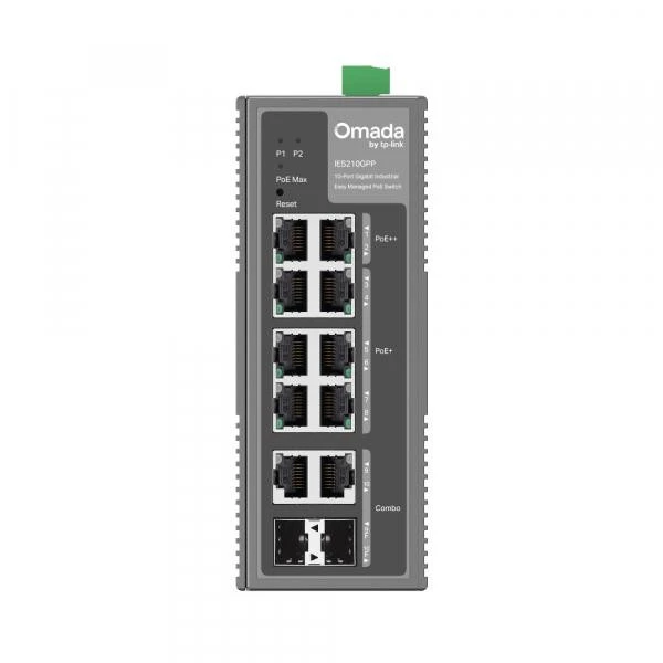 Комутатор керований рівня 2 TP-Link IES210GPP (UA)