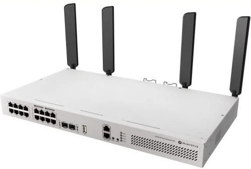 Коммутатор управляемый уровня 3 Mikrotik CRS418-8P-8G-2S+5axQ2axQ-RM (UA)
