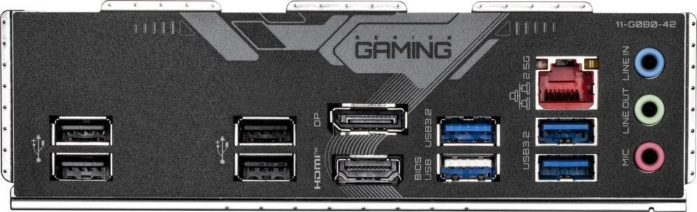 Материнська плата GIGABYTE B760M GAMING X DDR4 GEN5 (UA) Бренд: GIGABYTE; Тип роз'єму CPU: Socket
