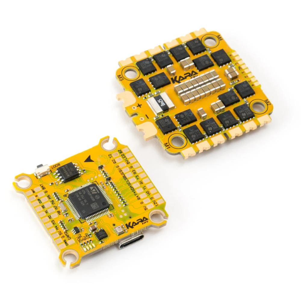 Полетный стек KaraFPV Golden F405 + 55A ESC 3-8S упаковка 100 шт (Golden F405 + 55A ESC 8S box) (UA)