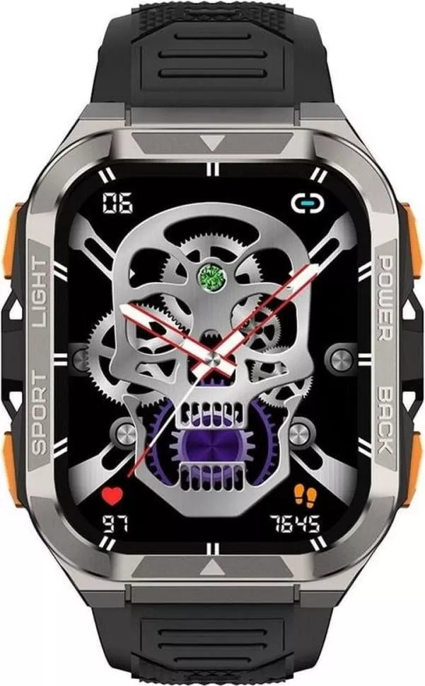 Смарт-годинники Blackview W80 Pro Black (6931548324089) (UA) Бренд: Blackview; Лінійка: W80 Pro; iOS: є;