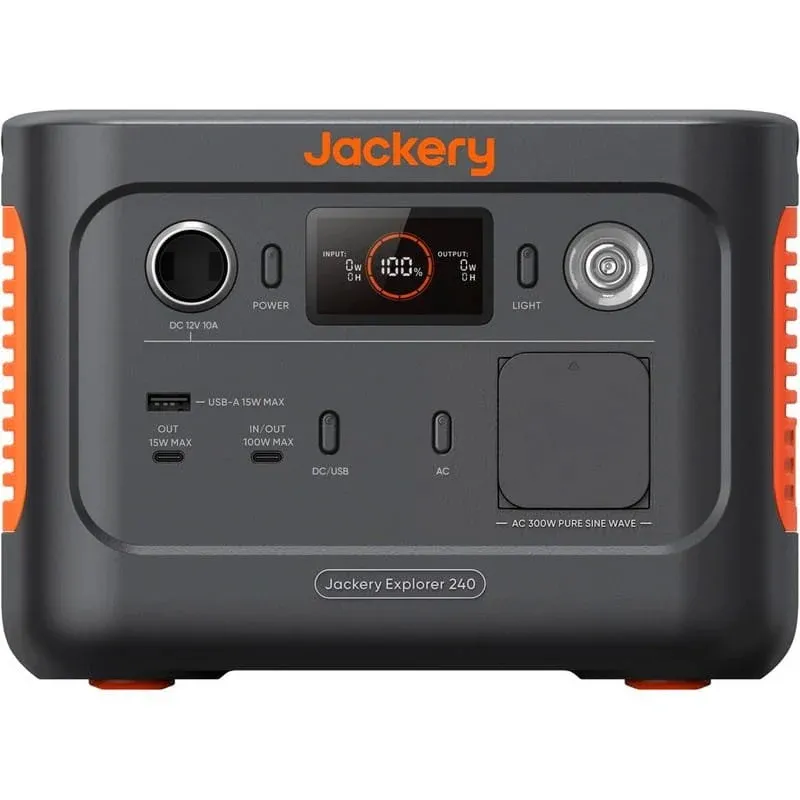 Зарядна станція Jackery Explorer 240 v2 256Wh/300W (21-0001-000213) (UA)