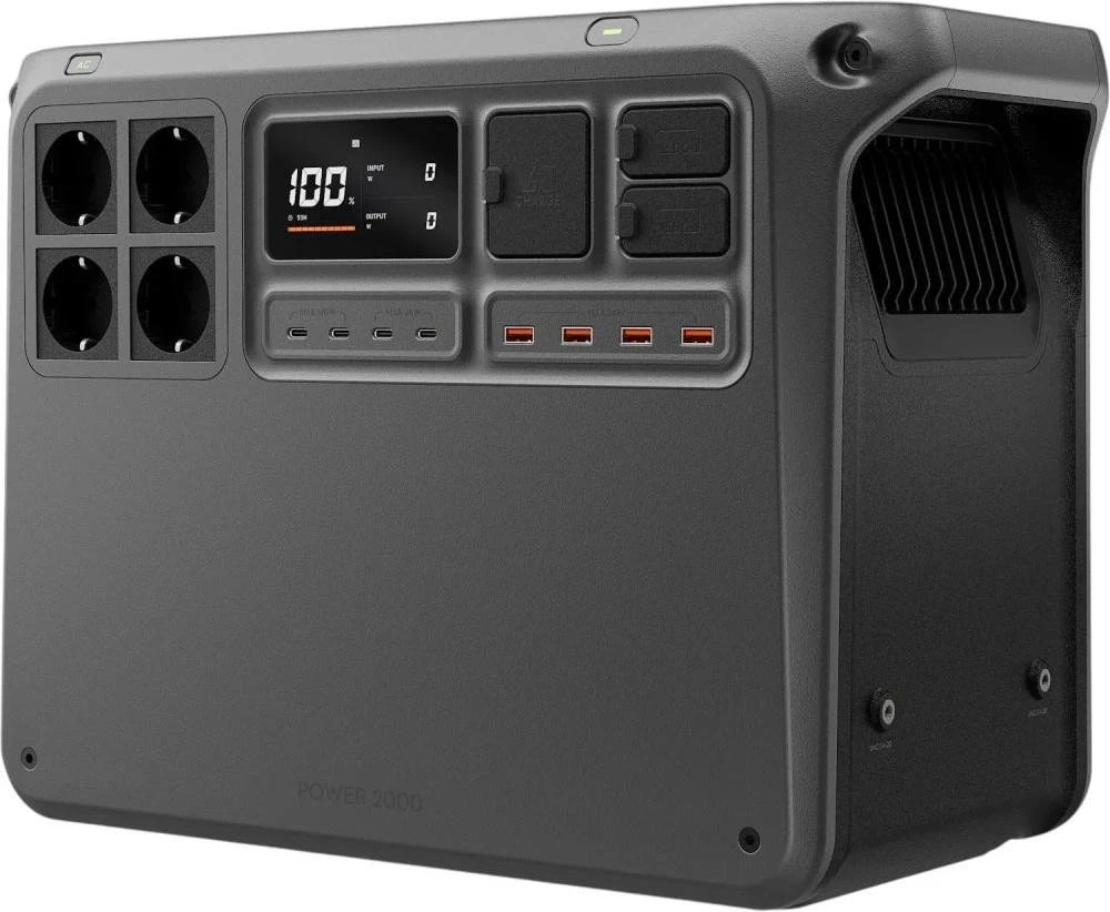 Зарядная станция DJI Power 2000 (DYM2000H) Бренд: DJI; Розетка AC 230В: 4; USB Type-C: 4;