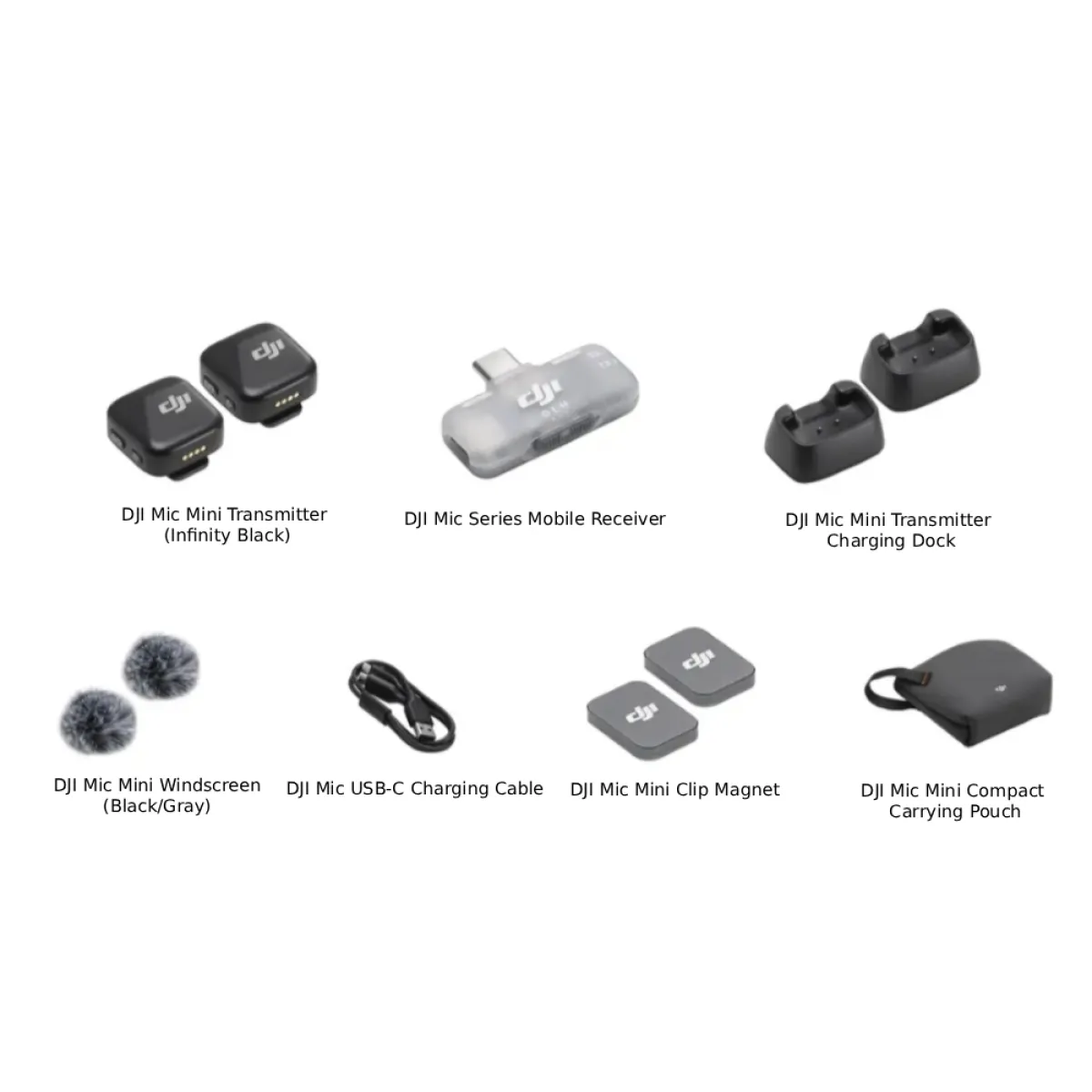 DJI Mic Mini Mobile Version (2 TX + 1 Mobile RX)