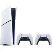 Sony PlayStation 5 Slim Digital Edition 825GB White + DualSense Wireless Controller White