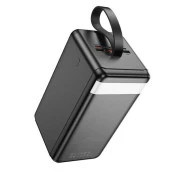 HOCO 90000mAh Element PD/20W, QC/FCP/SCP/AFC/22.5W, LCD, LED Lamp Black (J123D / 714778) (UA)