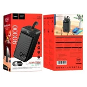 HOCO 90000mAh Element PD/20W, QC/FCP/SCP/AFC/22.5W, LCD, LED Lamp Black (J123D / 714778) (UA)