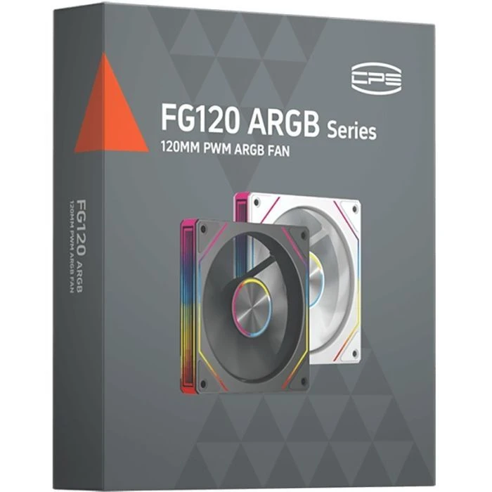 Кулер для корпуса PcCooler FG120R ARGB BK (F1G12R-BKAC112-GL) (UA)