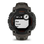 Смарт-часы Garmin Instinct E, 45 mm, Black Bezel with Charcoal Band, GPS смарт-годинник (010-02933-00) (UA)