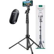 UGREEN LP680 Selfie Stick Tripod with Bluetooth Remote Black (15609) (UA)