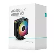 Кулер для процессора Deepcool AG400 BK ARGB V2 (UA)