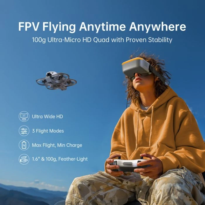 Квадрокоптер CADDXFPV PROTOS (C0CA-TZ056) (UA) Мощность передатчика (ЭИИМ)