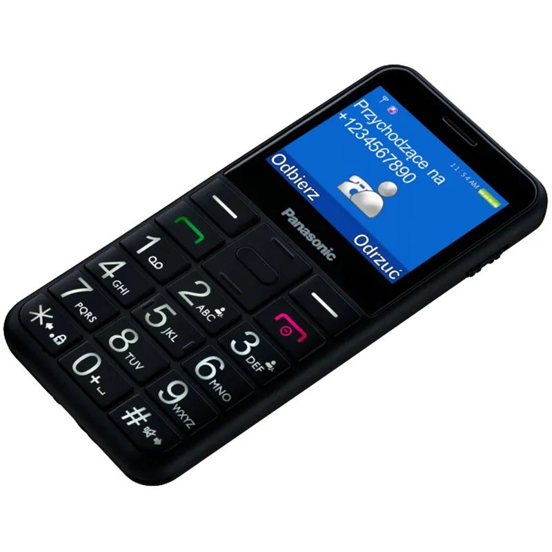 Panasonic KX-TU155 Black (KX-TU155EXBN) (UA) Диагональ дисплея: 2.3 / Матрица: