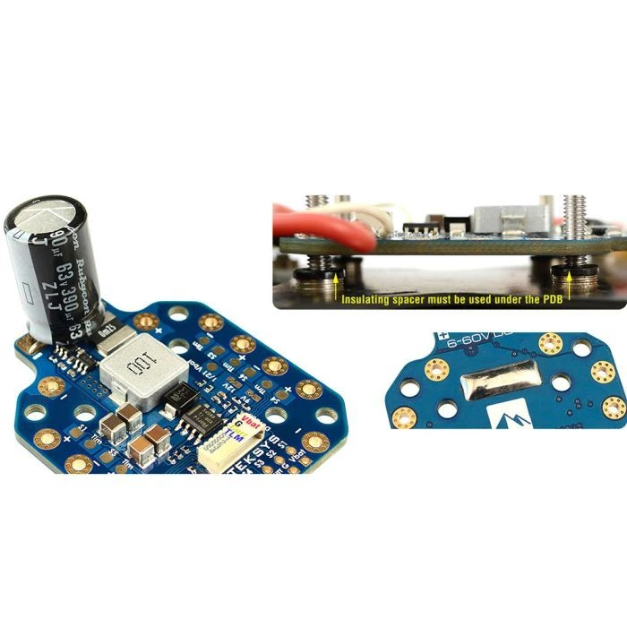 Плата распределения питания (PDB) MATEK PDB HEX (PDB-HEX) (UA)