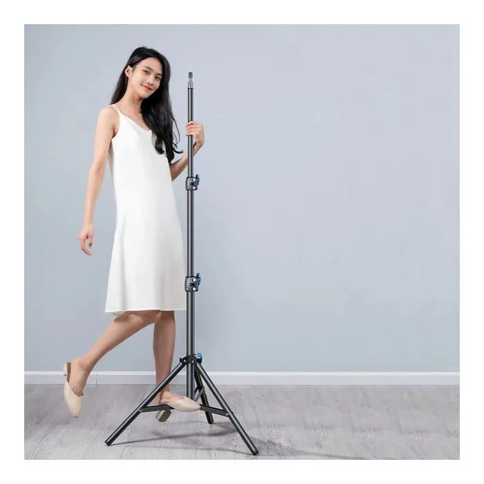 RTAKO RLD-001 1.7M Matte Carbon Steel Tripod Black (6975068278620) (UA)