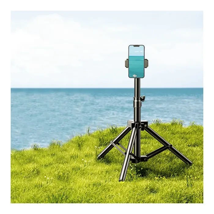 RTAKO ZJ-ZB01 55CM Matte Finish Carbon Steel Tripod Black (6930539528246) (UA)