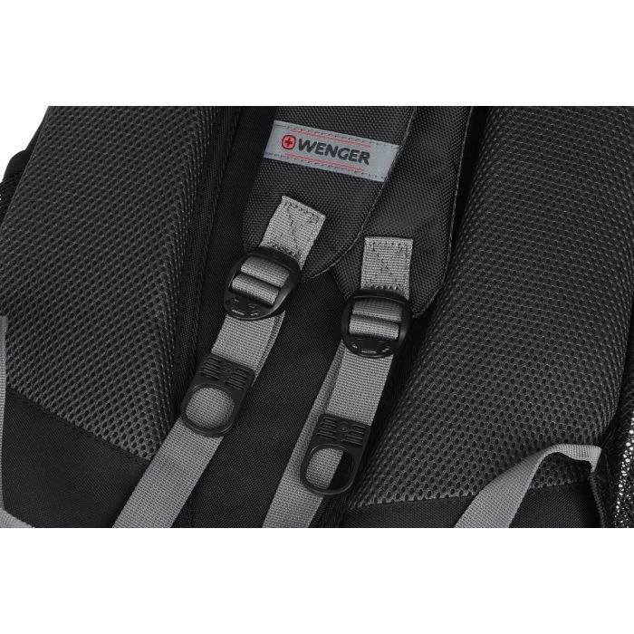 Рюкзак для ноутбука Wenger 16 Pillar Black/Gray (600633) (UA) Рекомендуваний розмір ноутбука: