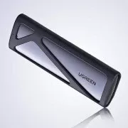 Внешний карман Ugreen для SSD M.2 (NVMe) M-Key 3.2 Gen2 CM400 Gray (90264) (UA)