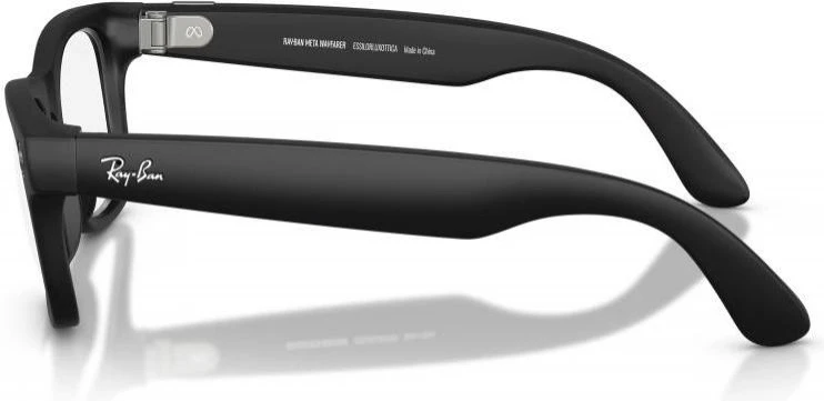 Ray-Ban Meta Wayfarer Gen 2 Large Matte Black Frame/Clear to Grey Transitions Lenses (RW4012 601S1Z 53-22)