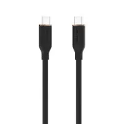 Кабель Senteo SL-01 Silicone Type-C to Type-C 100W 1m Black (4262392220121)