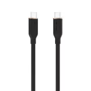 Кабель Senteo SL-01 Silicone Type-C to Type-C 100W 1m Black (4262392220121)