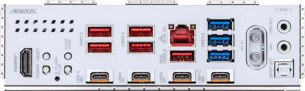 GIGABYTE X870E AORUS PRO X3D ICE (UA) Бренд: GIGABYTE; Тип роз'єму CPU: Socket AM5;