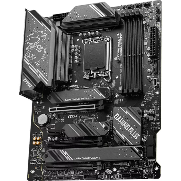MSI Z790 GAMING PLUS WIFI (911-7E06-084) (UA) Бренд: MSI; Тип разъема CPU: Socket 1700;