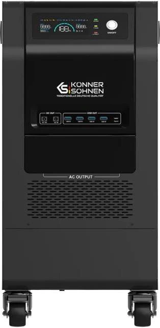 Зарядна станція Konner&Sohnen KS 5200PS-NEW (UA) Бренд: Konner&Sohnen; Розетка AC 230В: 4; USB