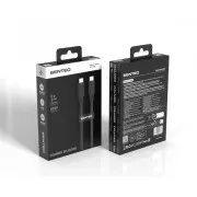 Кабель SENTEO SL-05 Foamed Silicone 60W Type-C to Type-C 1m Black