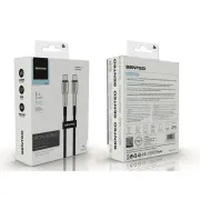 Кабель SENTEO SM-03 Iron series 100W Type-C to Type-C 1m Black