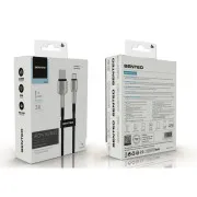 Кабель SENTEO SM-03 Iron series 18W 3A USB to Type-C 1m Black