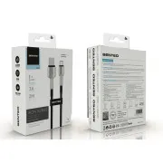 Кабель SENTEO SM-03 Iron series 18W 3A USB to Type-C 2m Black