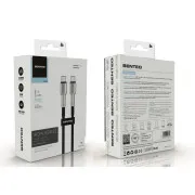 Кабель SENTEO SM-03 Iron series 60W Type-C to Type-C 1m Black