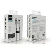 Кабель SENTEO SM-03 Iron series 18W 3A USB to Type-C 2m Black