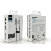 Кабель SENTEO SM-03 Iron series 66W 6A USB to Type-C 1m Black