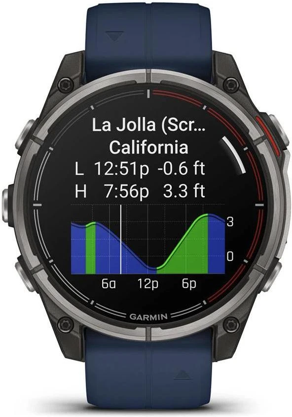 Смарт-часы Garmin Quatix 8 47 mm AMOLED Marine GPS Smartwatch (010-02904-51)