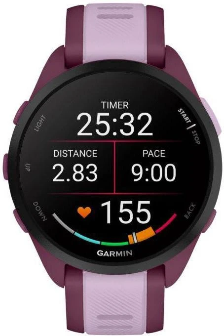 Смарт-часы Garmin Forerunner 165 Music Berry/Lilac (010-02863-33/B3)